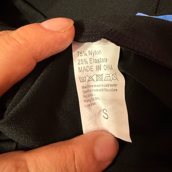 women's Black flared pants, size S - Picture 4 of 4